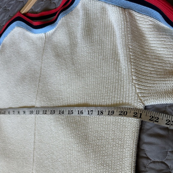 Talbots Colorful Striped Women's Sweater EUC - Picture 4 of 7